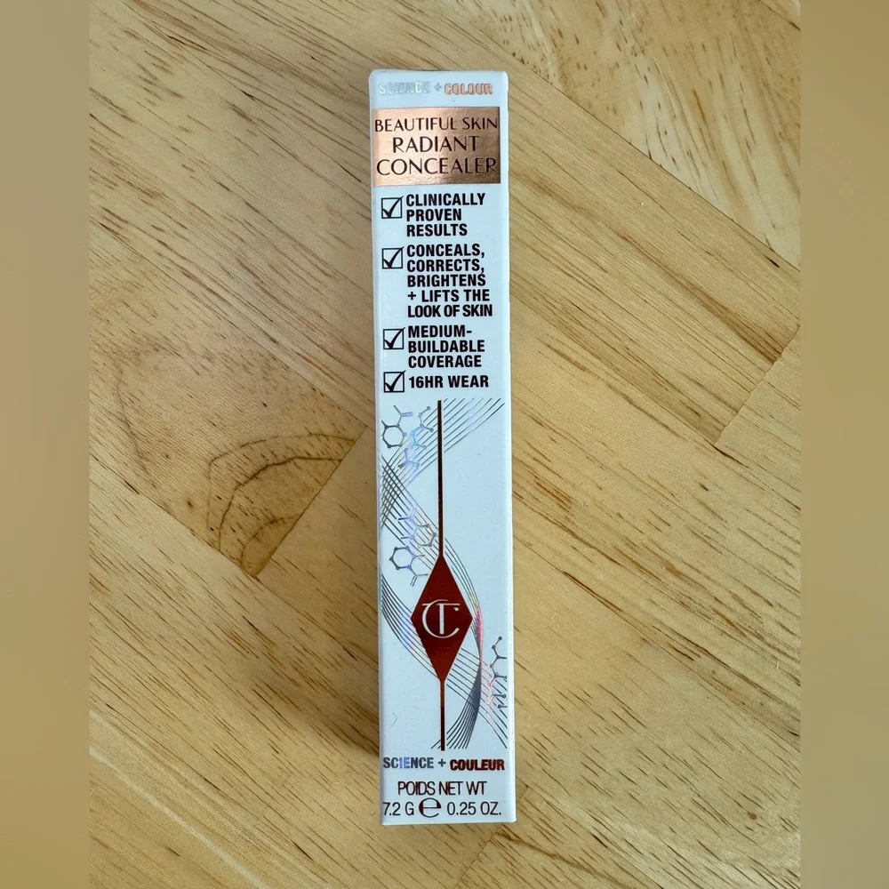 NWT NIB Charlotte Tilbury Beautiful Skin Concealer (13 Deep)
